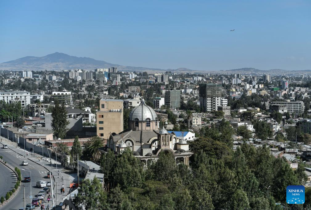 City view of Addis Ababa, Ethiopia