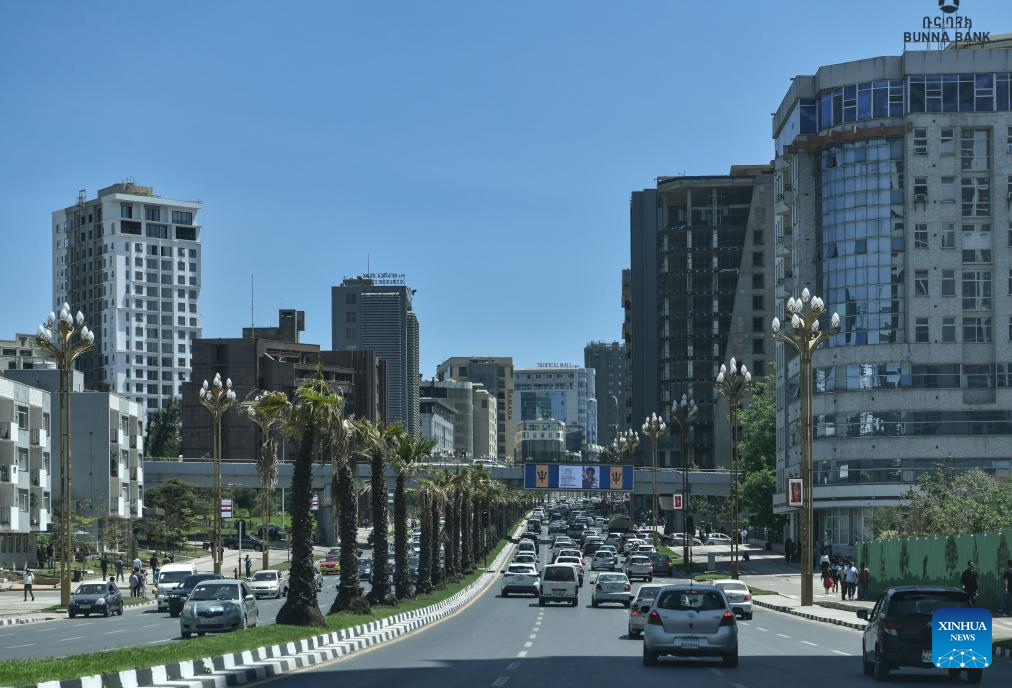 City view of Addis Ababa, Ethiopia