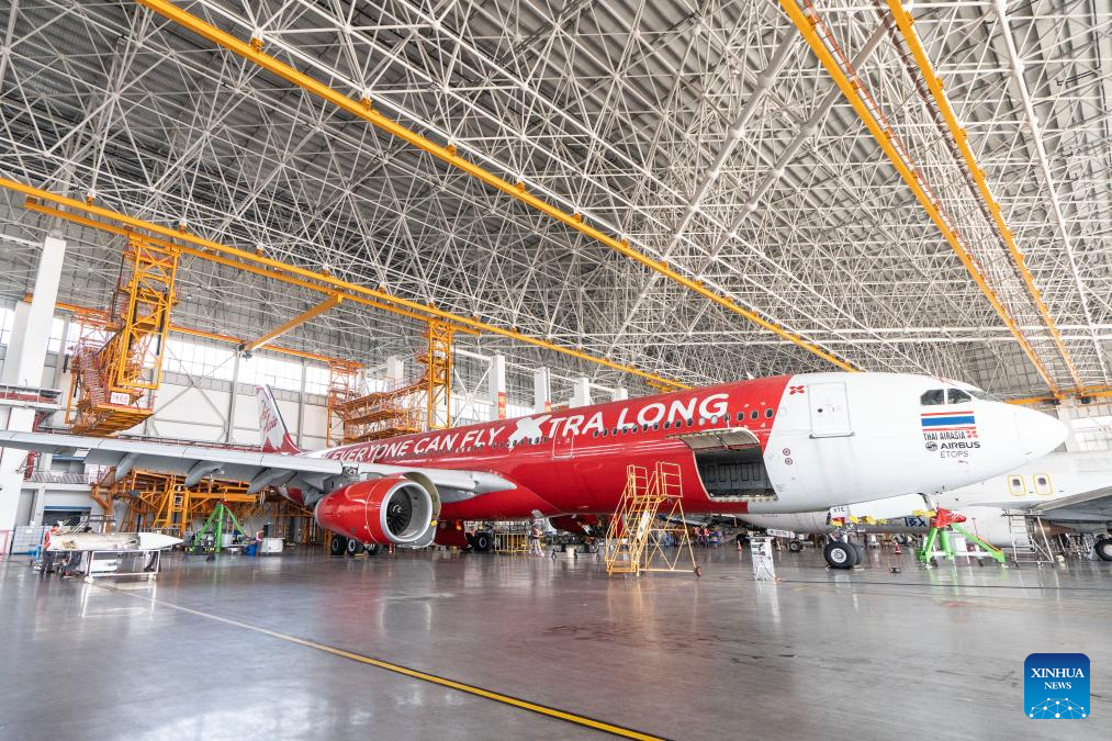 In pics: one-stop aircraft maintenance base in Haikou, China's Hainan