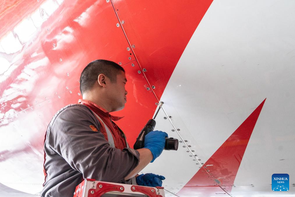 In pics: one-stop aircraft maintenance base in Haikou, China's Hainan