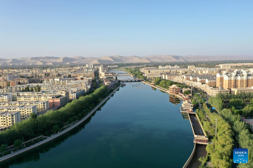 Dunhuang in China's Gansu embraces new development