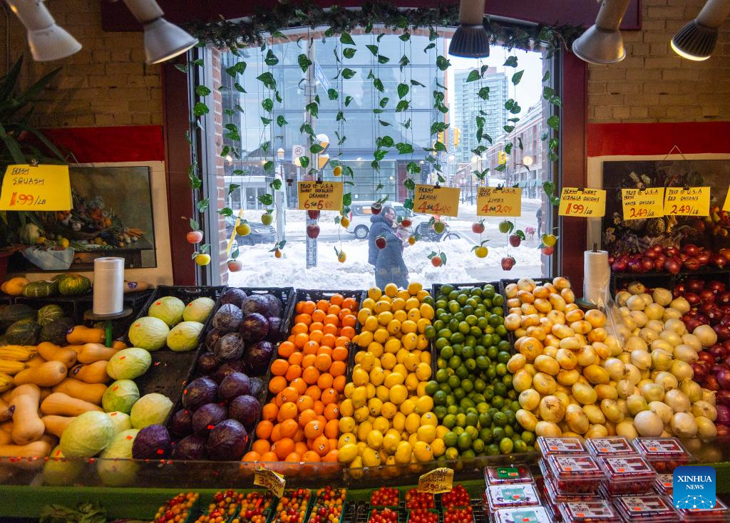 Canada's CPI rises 1.9 pct in January