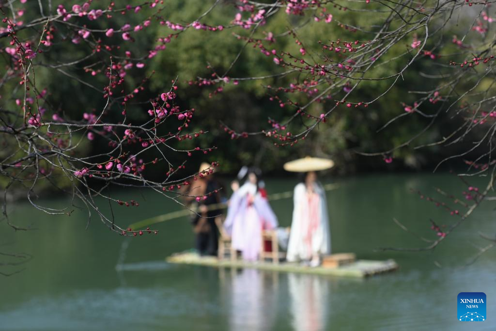 Scenery of Xixi National Wetland Park in Hangzhou