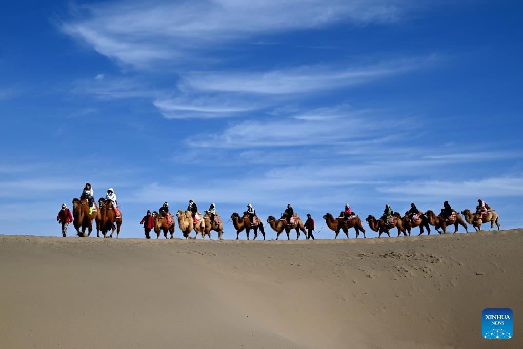 Dunhuang in China's Gansu embraces new development