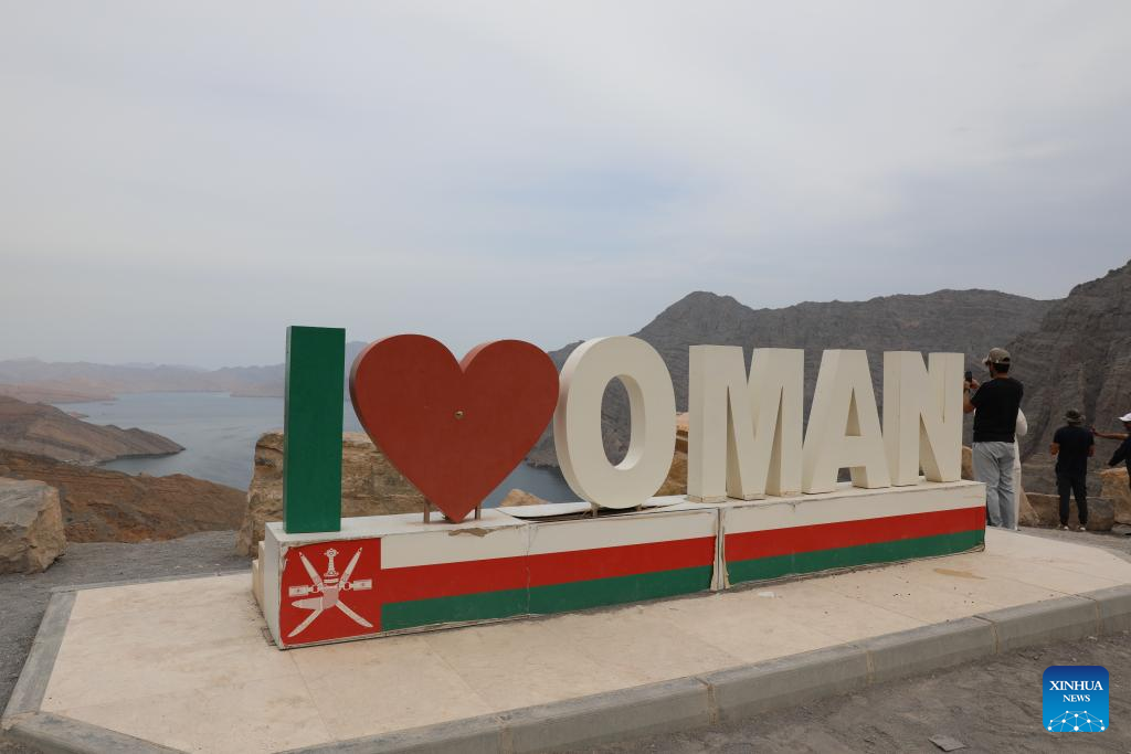 Scenery of Musandam Fjords in Oman