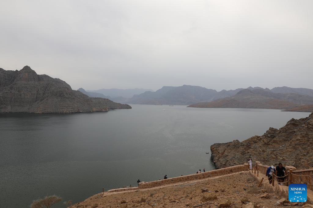 Scenery of Musandam Fjords in Oman