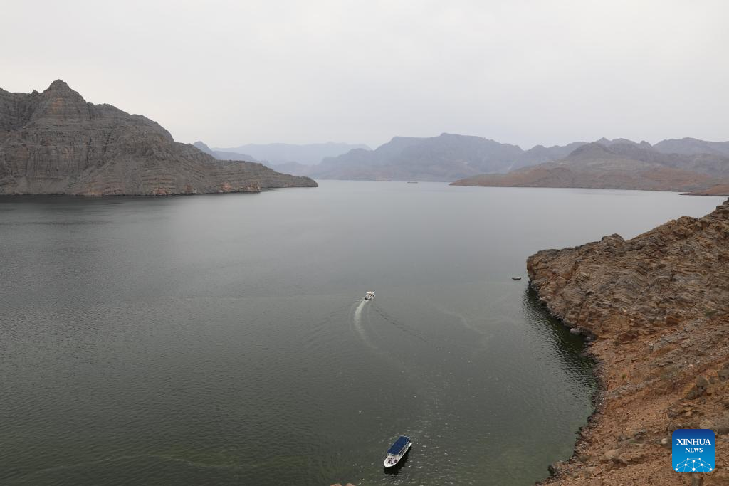 Scenery of Musandam Fjords in Oman