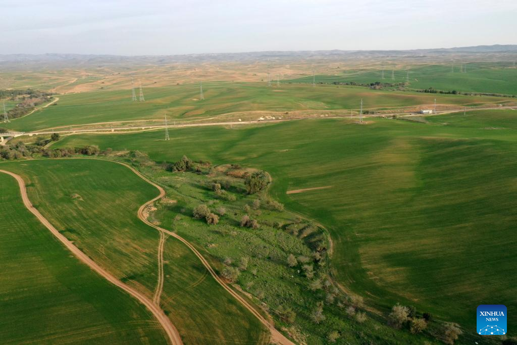 Scenery of Negev Desert in southern Israel