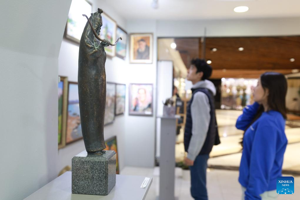 Exhibition of artworks about Silk Road held in Bishkek, Kyrgyzstan