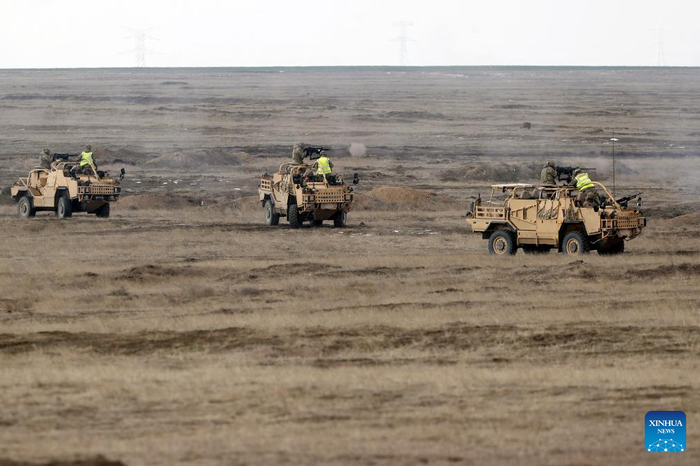 NATO's Steadfast Dart 2025 exercise conducted in Smardan, Romania