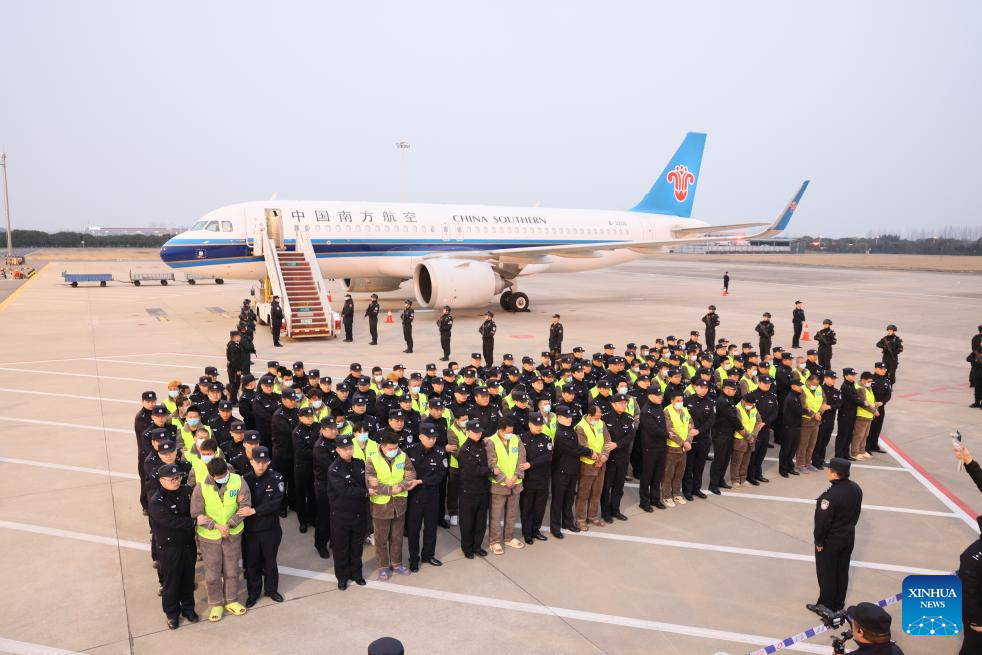 200 fraud suspects repatriated from Myanmar to China