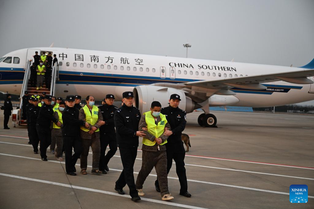 200 fraud suspects repatriated from Myanmar to China