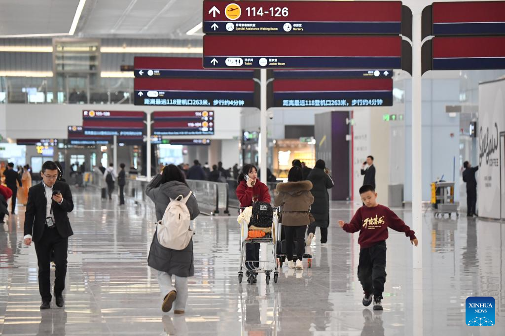 Terminal 5 of Xianyang International Airport put into operation