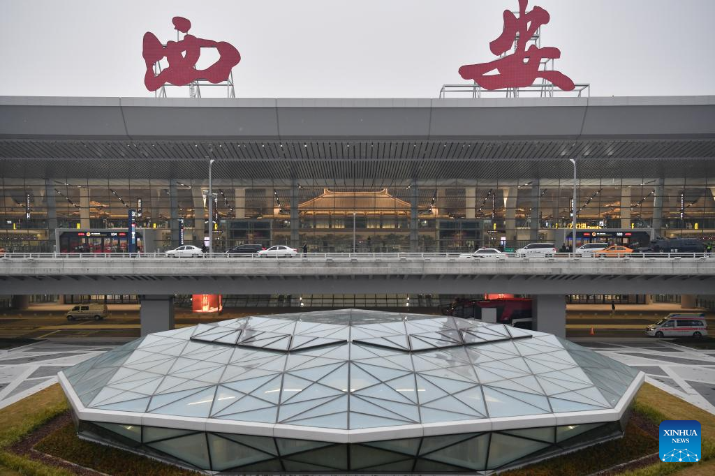 Terminal 5 of Xianyang International Airport put into operation