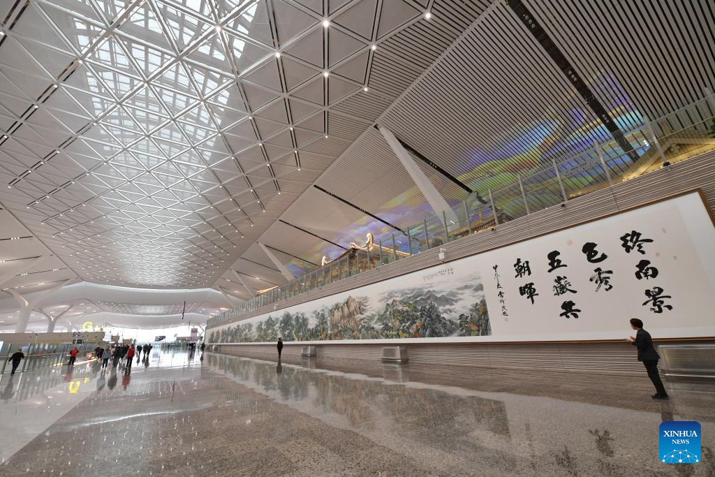 Terminal 5 of Xianyang International Airport put into operation