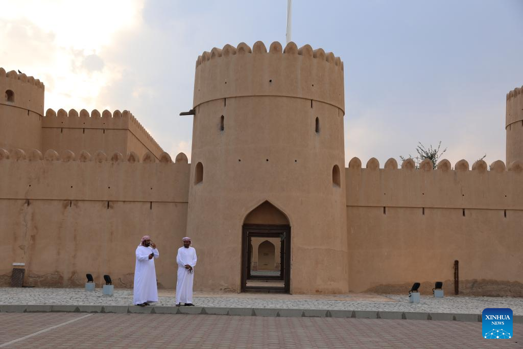 View of Dibba Castle in town of Dibba Al-Baya, Oman