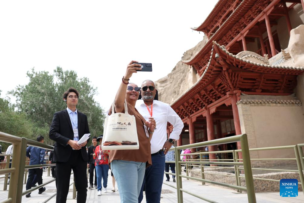 Dunhuang in China's Gansu embraces new development