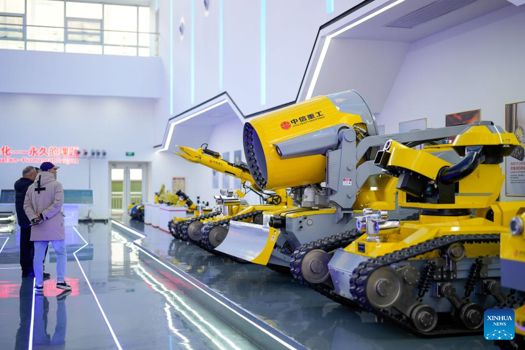 China's Tangshan makes efforts to develop robot industries