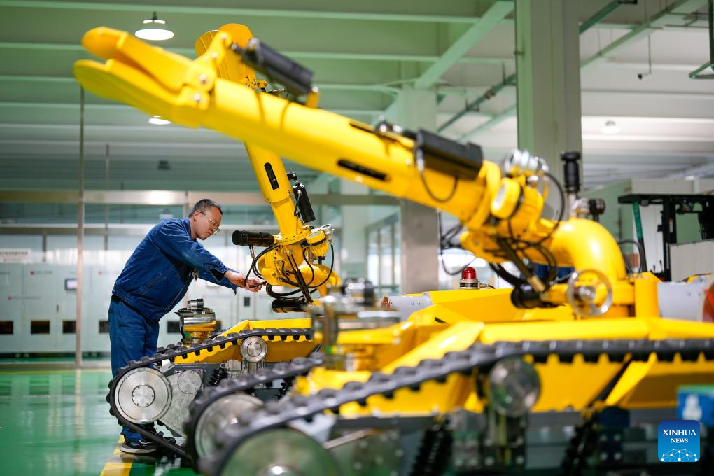 China's Tangshan makes efforts to develop robot industries