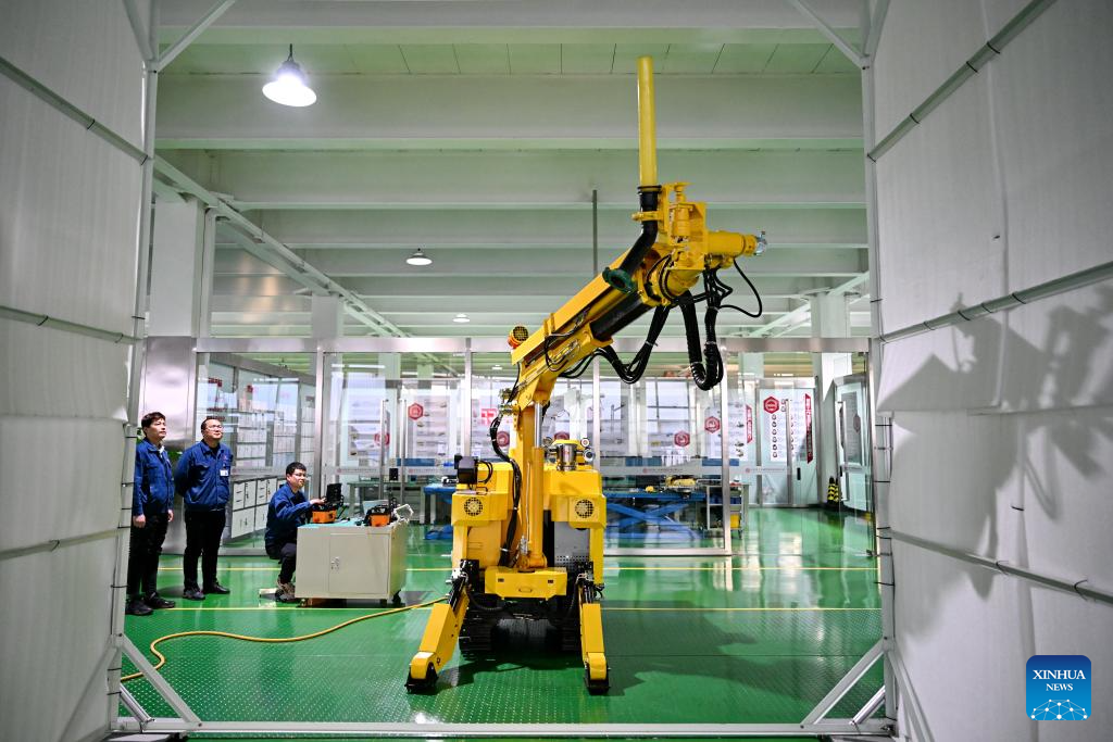 China's Tangshan makes efforts to develop robot industries