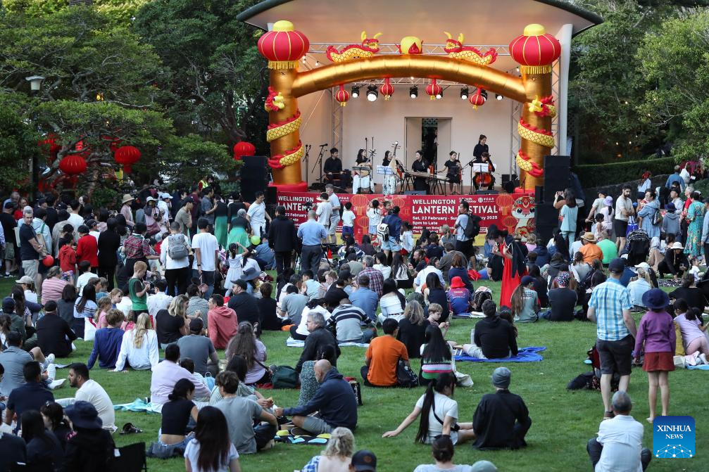 Lantern Festival celebration held in Wellington, New Zealand