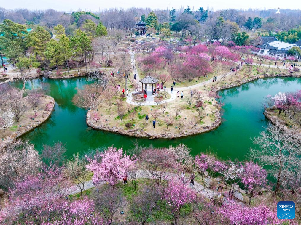 Spring scenery across China