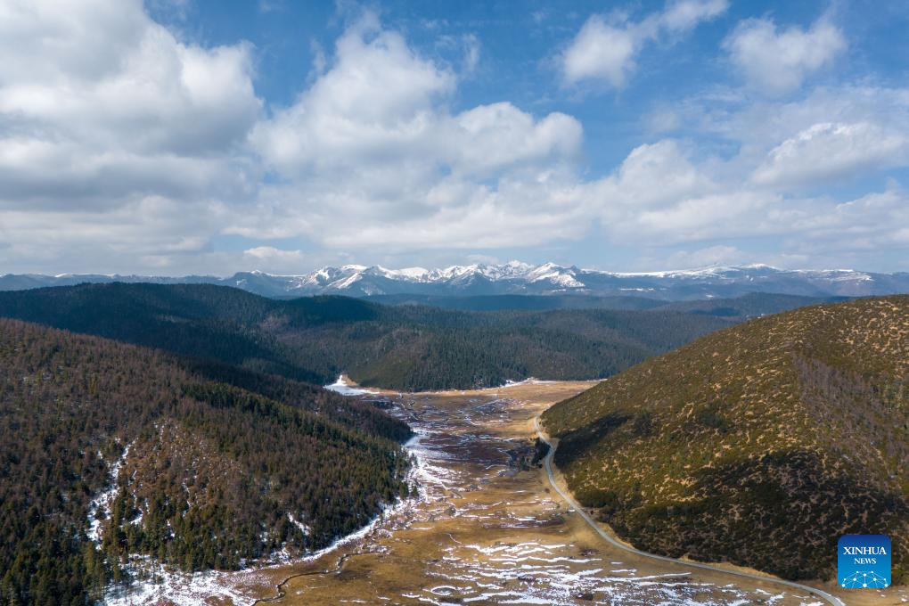 Scenery of Potatso National Park in China's Yunnan