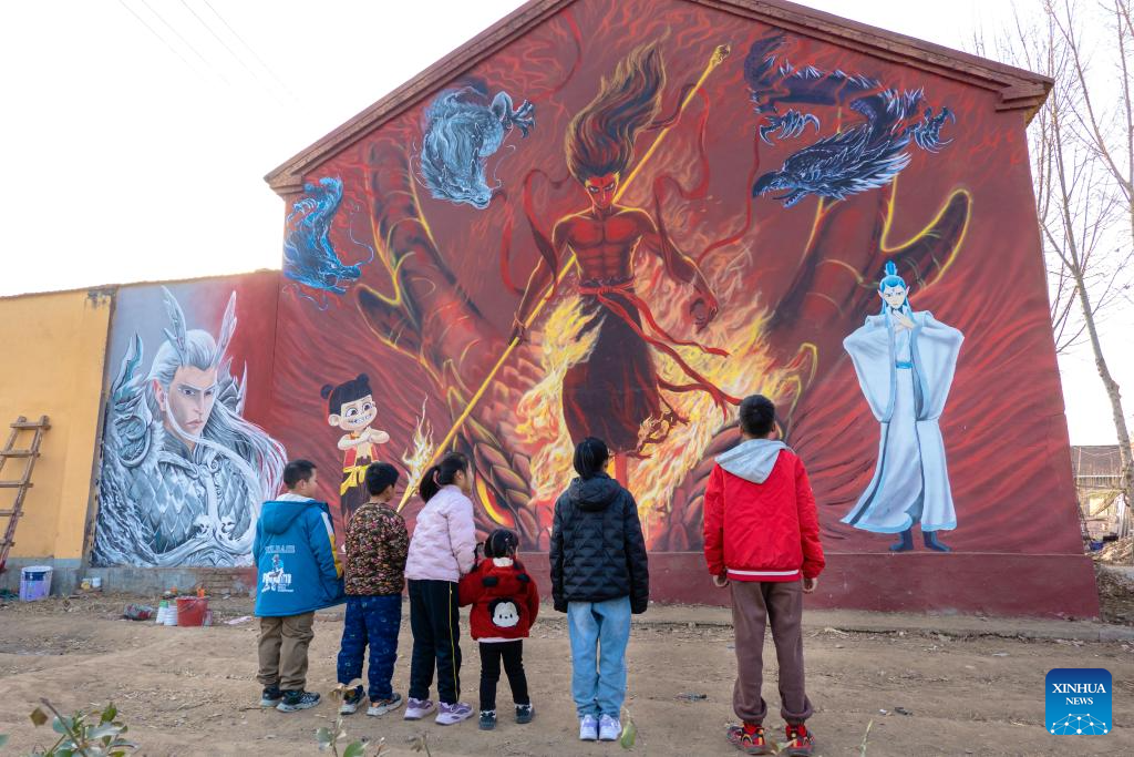 Across China: Murals add color to China's rural revitalization