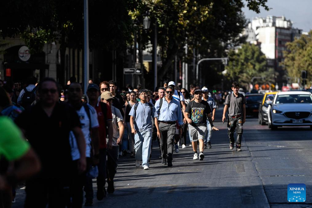 Chile hit by widespread power outage