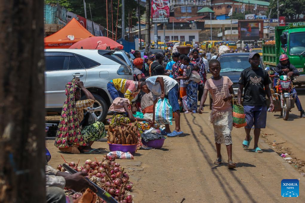 View of Bukavu in DR Congo