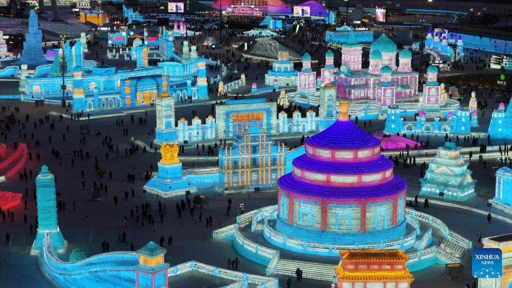 26th Harbin Ice-Snow World closes