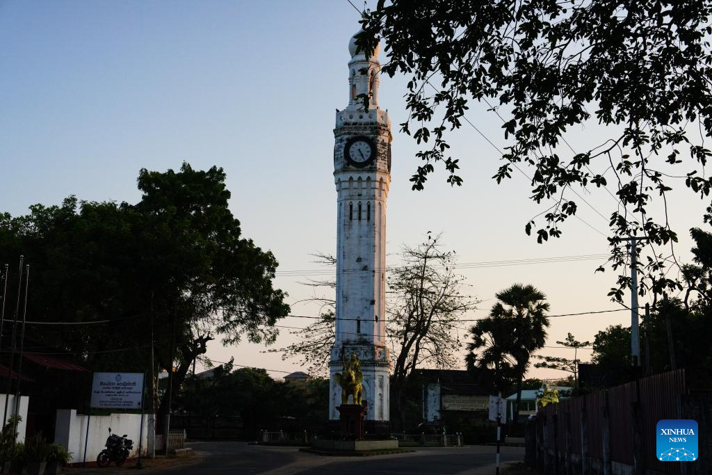 City view of Jaffna in Sri Lanka