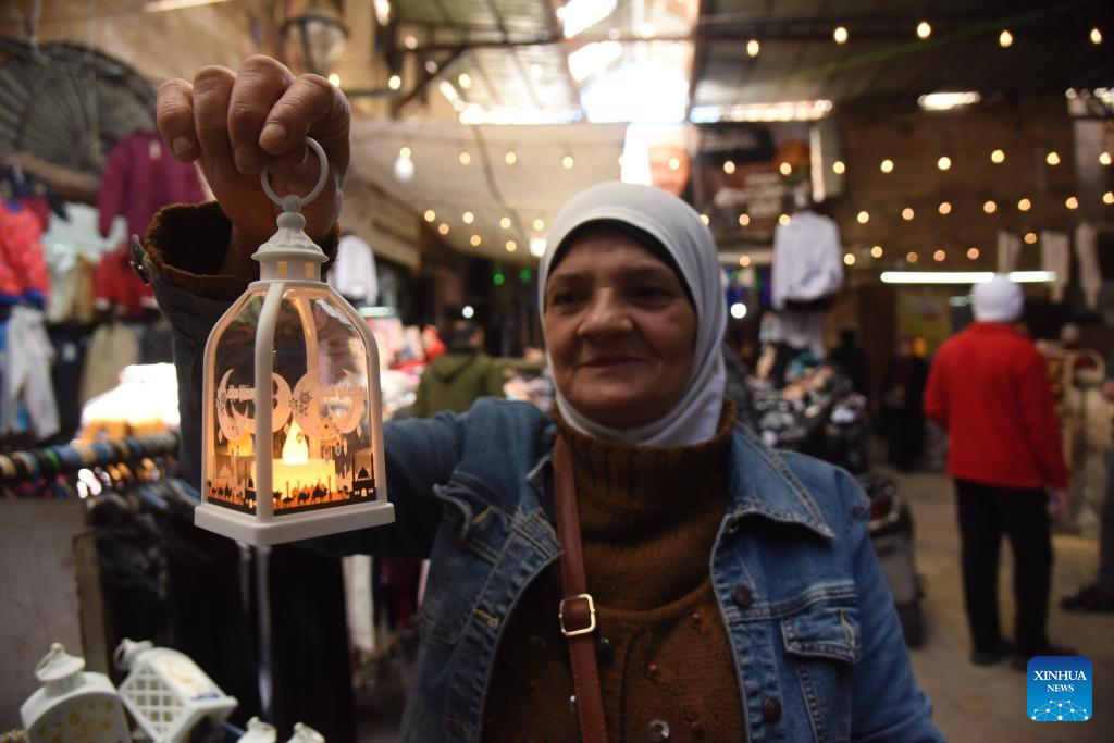 In pics: decorations for upcoming holy month of Ramadan in Lebanon