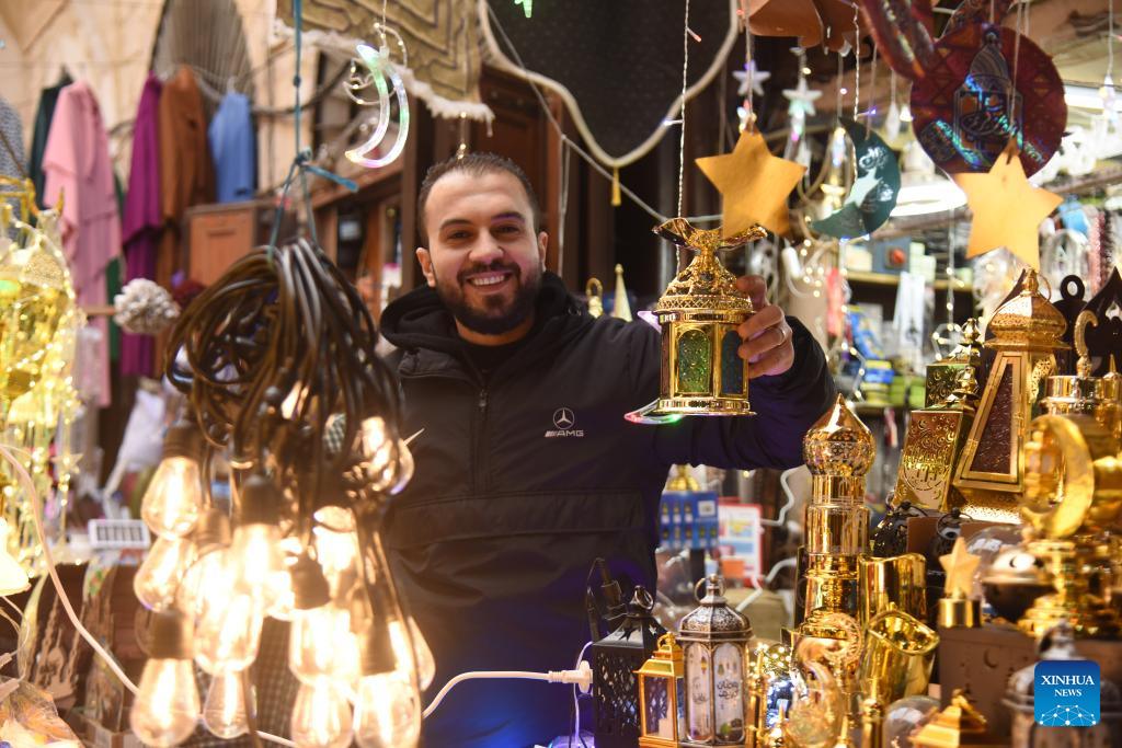 In pics: decorations for upcoming holy month of Ramadan in Lebanon