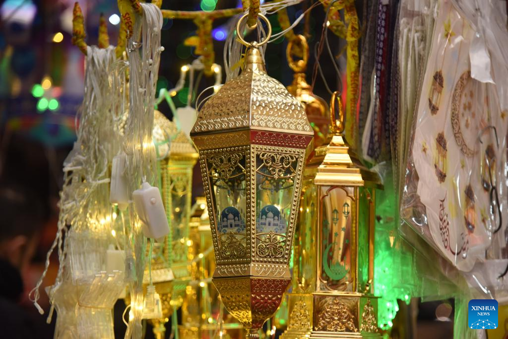 In pics: decorations for upcoming holy month of Ramadan in Lebanon