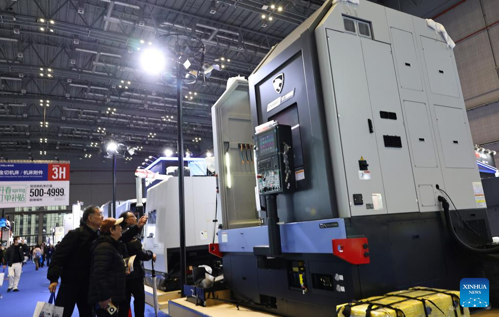 In pics: Shanghai Int'l Machine Tool Exhibition