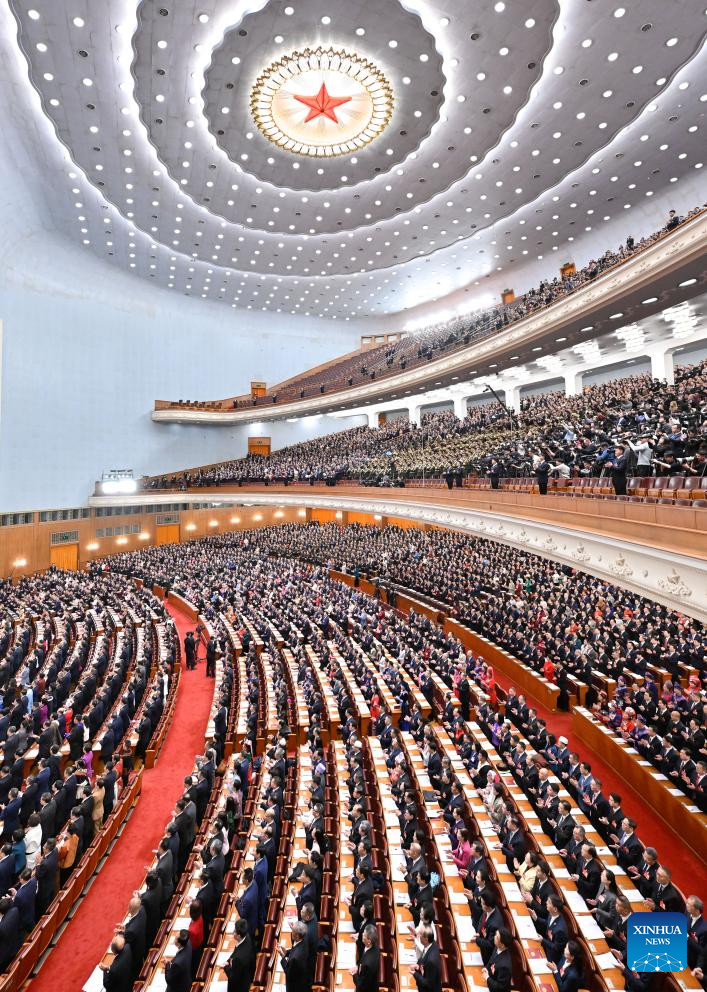 China's national legislature opens annual session