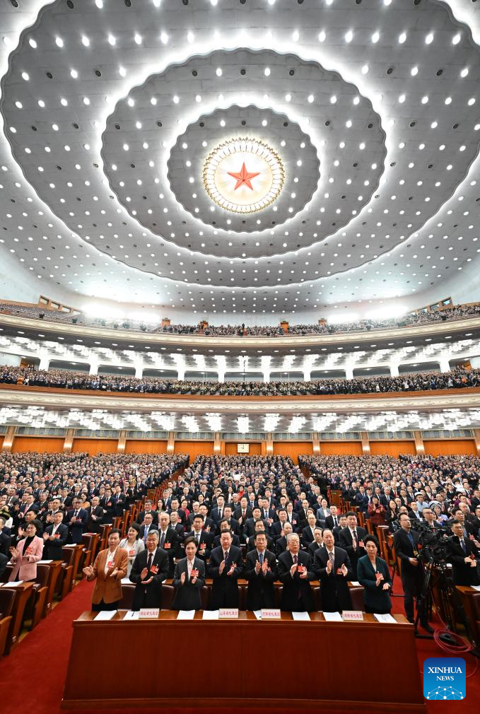 China's national legislature opens annual session