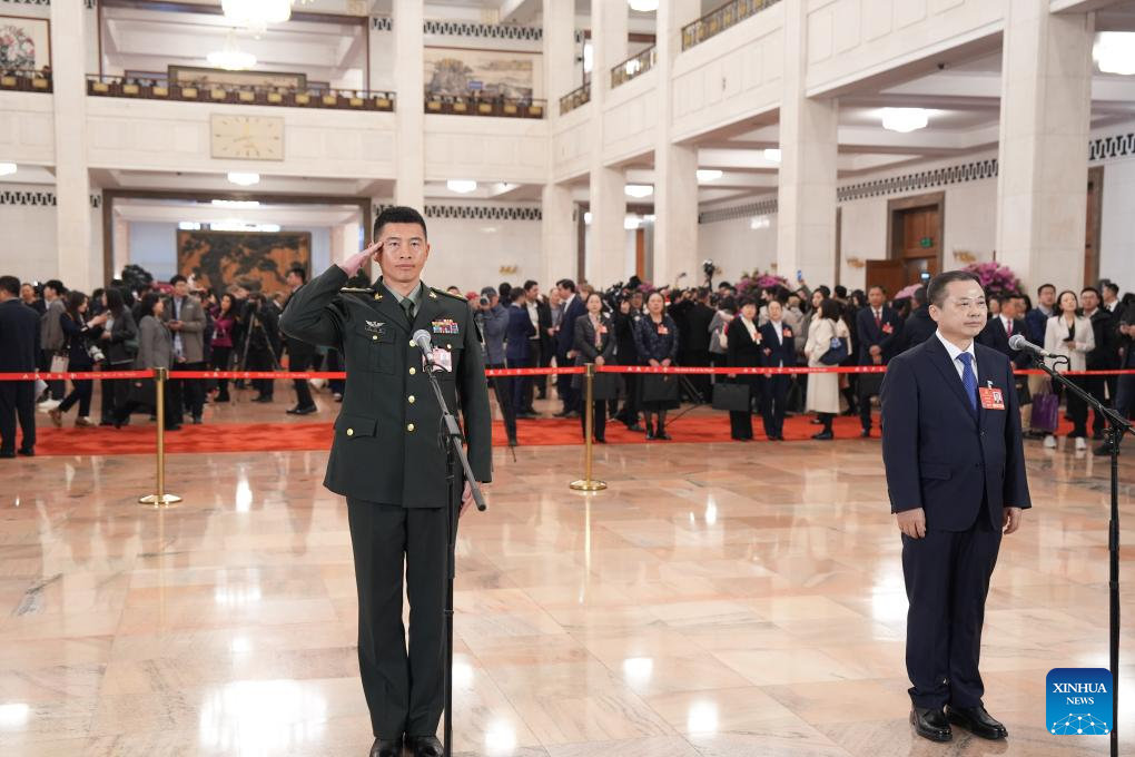 NPC deputies attend group interview ahead of annual session of China's top legislature