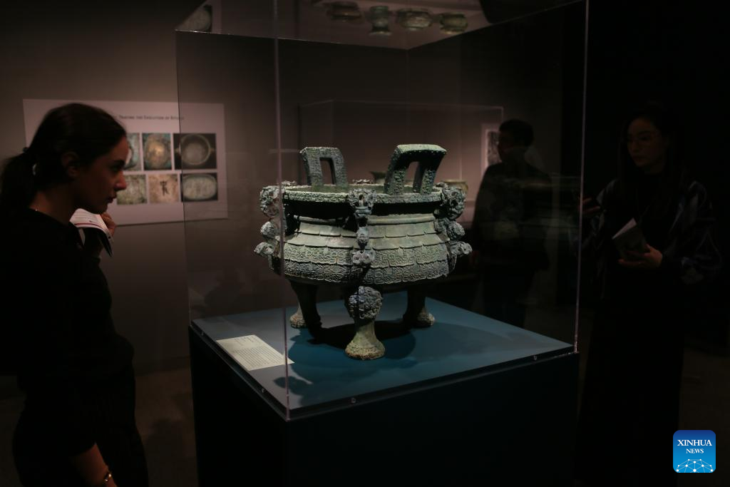 Ritual bronzes from ancient China on display in New York City