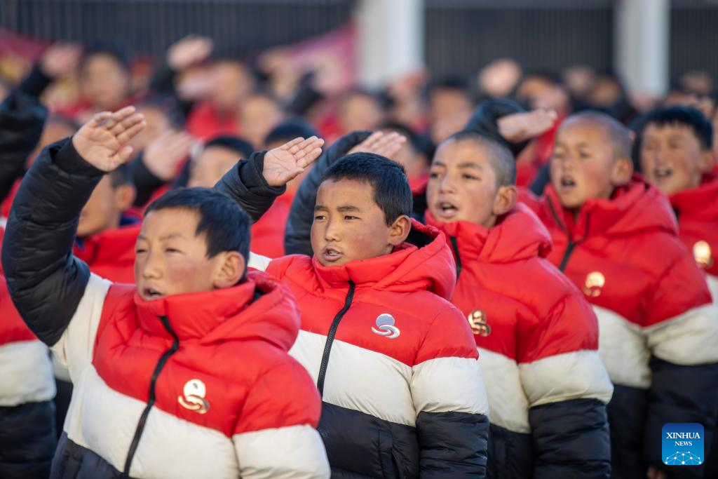 Xizang schools start new semester two months after earthquake