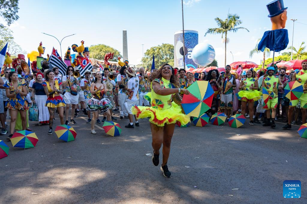 2025 Sao Paulo Carnival held in Brazil