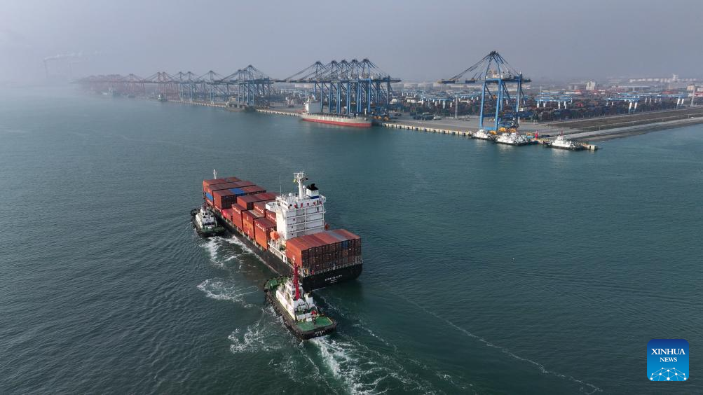 China's landmark trade corridor sees surge in goods transport