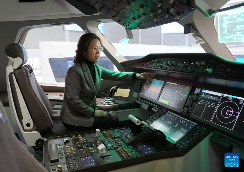 Pic story of female aircraft designer leading C929 aircraft project