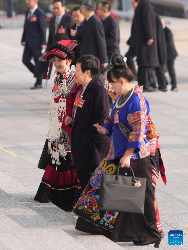 2nd plenary meeting of 3rd session of 14th NPC held in Beijing