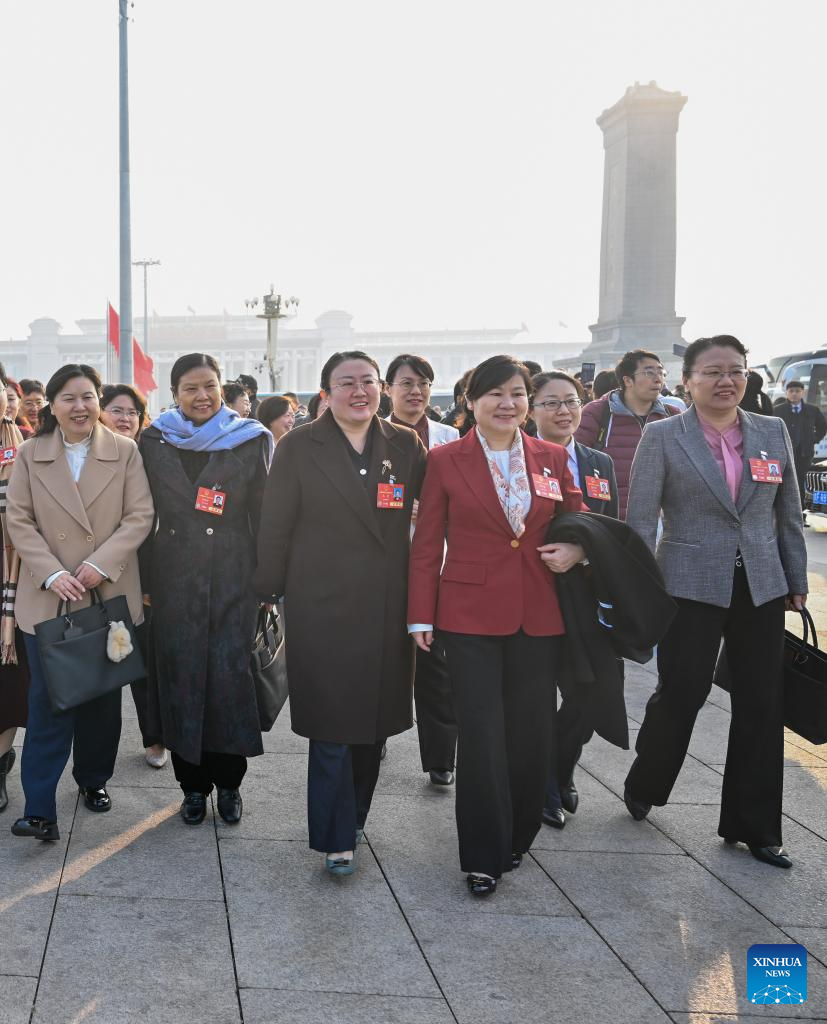 2nd plenary meeting of 3rd session of 14th NPC held in Beijing