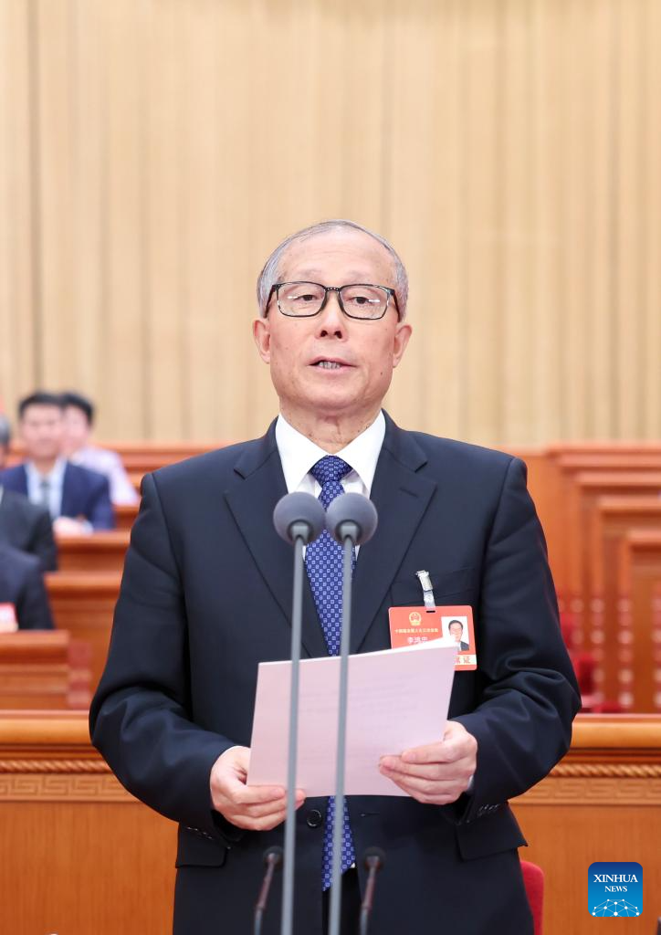 2nd plenary meeting of 3rd session of 14th NPC held in Beijing