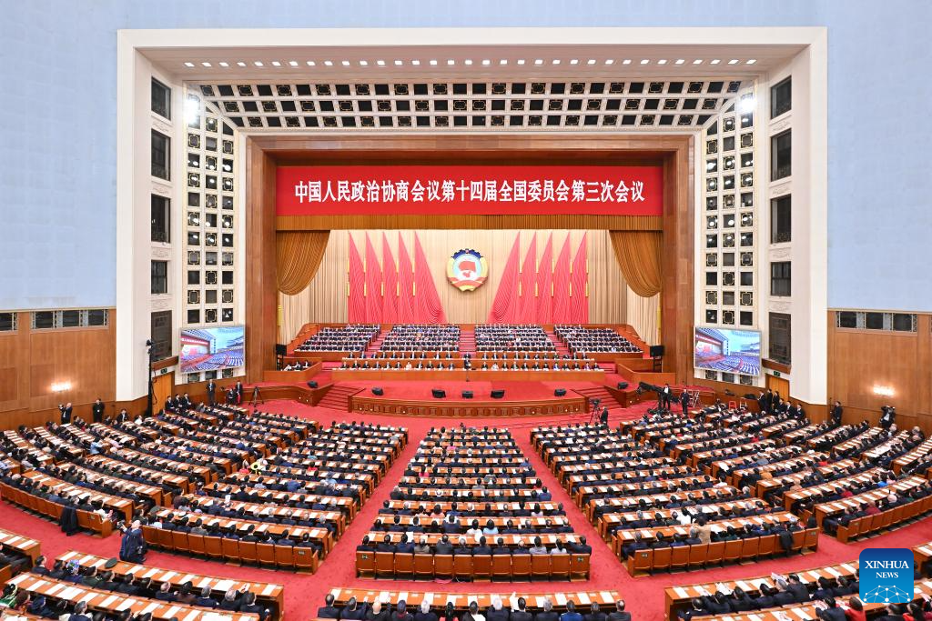 China's top political advisory body concludes annual session, vowing greater contribution to modernization