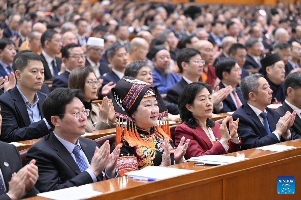 China's top political advisory body concludes annual session, vowing greater contribution to modernization