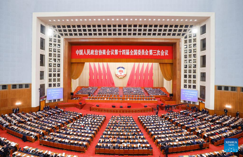 China's top political advisory body concludes annual session, vowing greater contribution to modernization